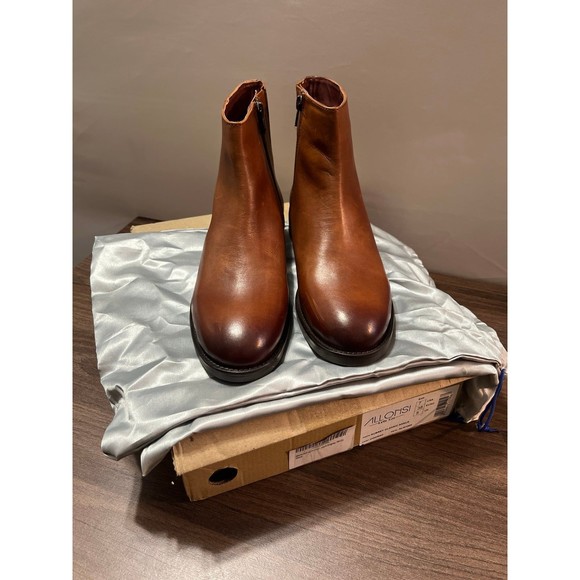 Allonsi Boots Aubrey Classic Ankle in Cognac, sz 7 - Picture 1 of 6